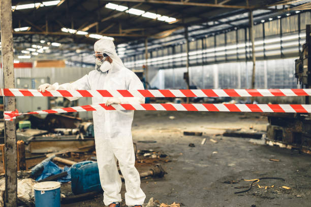 Professional Crime Scene Cleanup technician working in New Carlisle, IN
